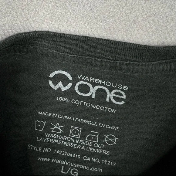 Y2K Affliction Style Men's Black Graphic T-Shirt - Picture 3 of 3